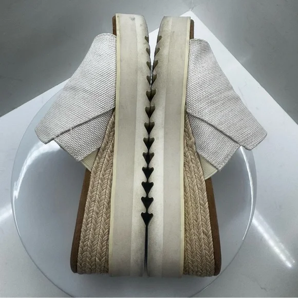 Toms Diana Mule Sandal Size 9 in natural - Picture 8 of 10